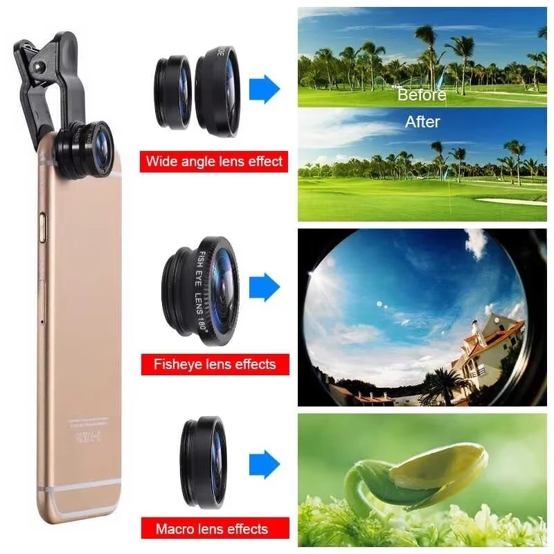Obiektyw 3w1 do telefonu komór – Fishing Camera recenzja i cena